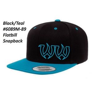 Flat Bill Snapback Hat